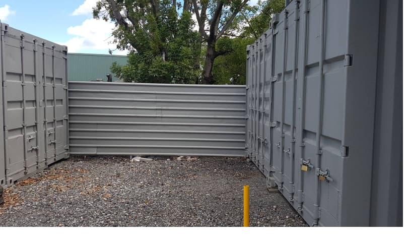 Lockable 20ft shipping container storage units, a secure garage-for-rent alternative in Brisbane